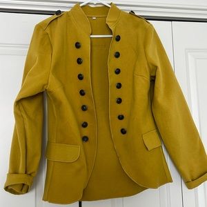 Never worn, military style blazer/jacket